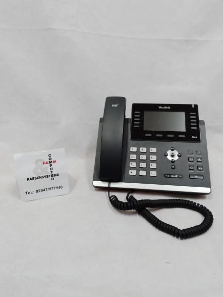 Yealink SIP-T46S Ultra-elegant Gigabit IP Telefon, POE VOIP-Telefon